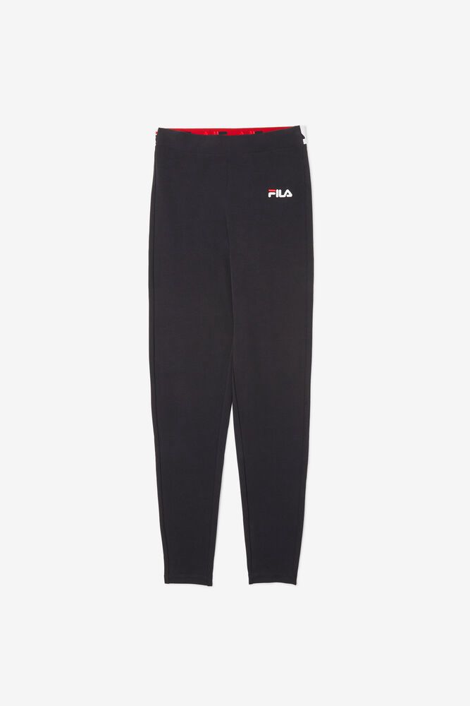 Fila Legging Dame Svart Rathi Høy Waisted 487261-OLX